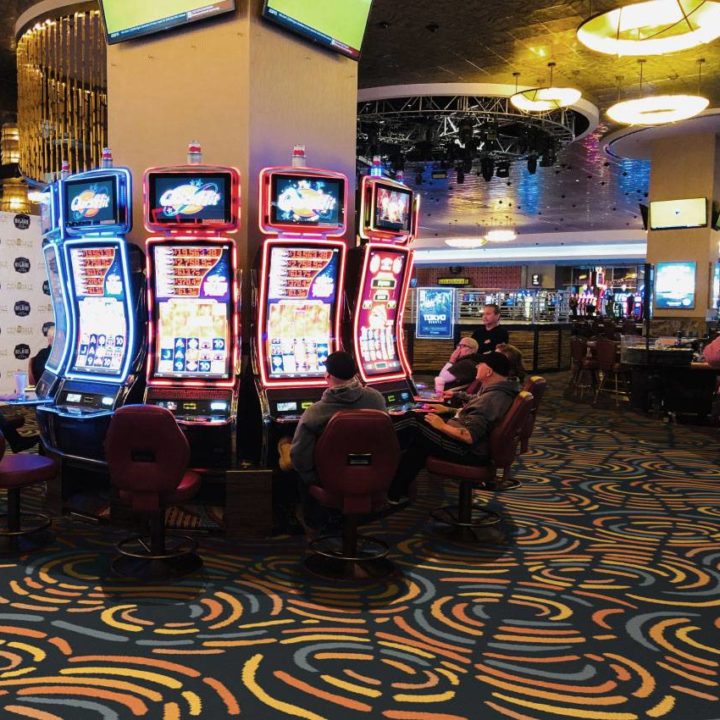Moqueta en casino