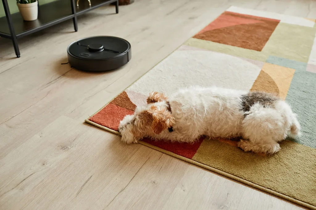 alfombras fáciles de limpiar para mascotas