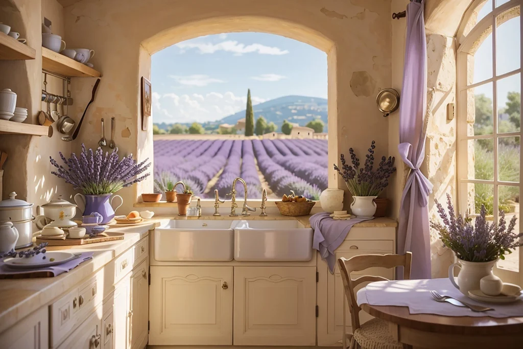 diseño de cocina estilo provenzal