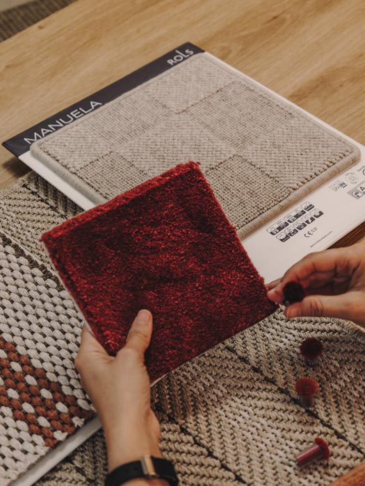 Showroom materials